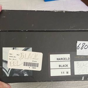MezLan EEL black shoes